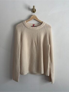 Quince Cashmere fisherman sweater